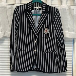Veronica Beard Spirit Striped Dickey Jacket